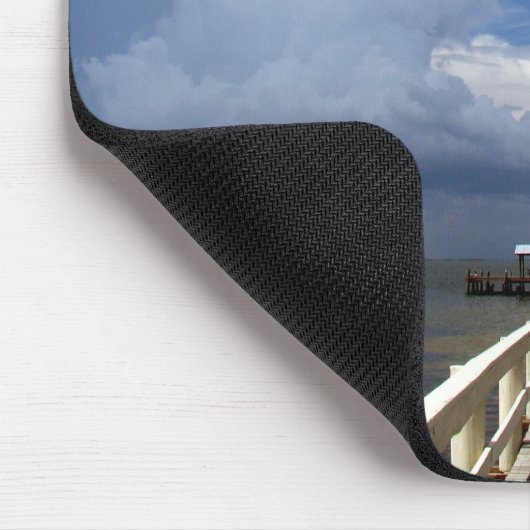 Bokeelia Fischen-Pier Mousepad (Ecke)