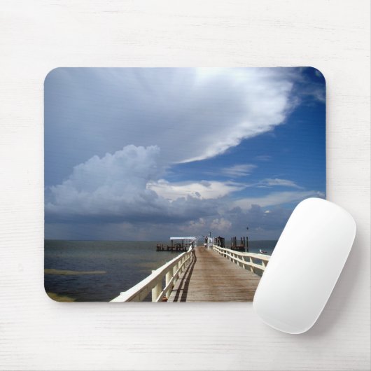 Bokeelia Fischen-Pier Mousepad (Mit Mouse)