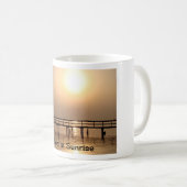 Bokeelia Sonnenaufgang-Kaffee-Tasse Kaffeetasse (VorderseiteRechts)