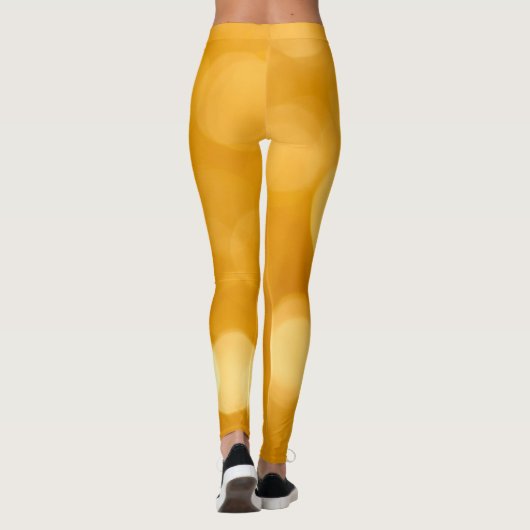 Bokeh Abstrakt Leggings (Rückseite)