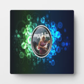 Bokeh Art Plaque Fotoplatte (Vorderseite)