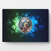 Bokeh Art Plaque Fotoplatte (Vorderseite)