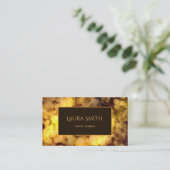 Bokeh Art-Steigungs-Entwurf Visitenkarte (Stehend Vorderseite)