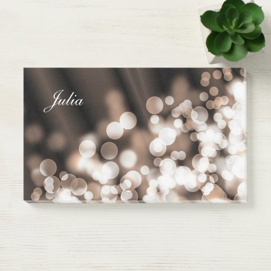 Bokeh Artsteigung texture.text Post-it Klebezettel (Büro)