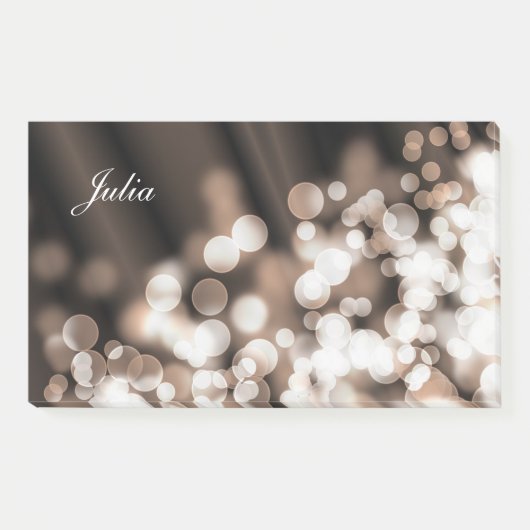 Bokeh Artsteigung texture.text Post-it Klebezettel (Vorderseite)