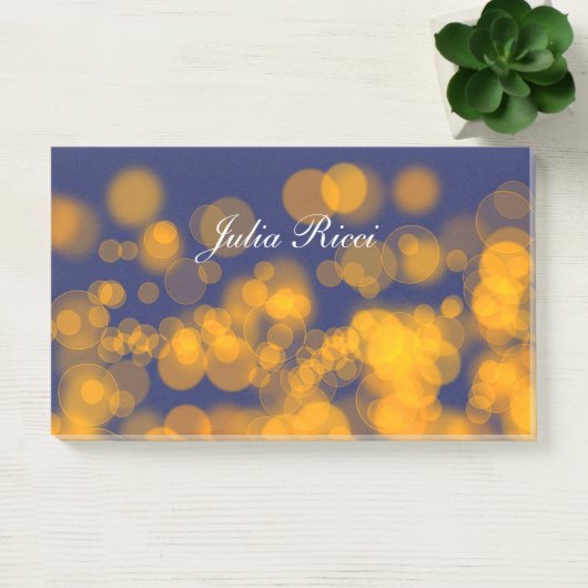 Bokeh Artsteigung texture.text Post-it Klebezettel (Büro)