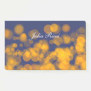 Bokeh Artsteigung texture.text Post-it Klebezettel