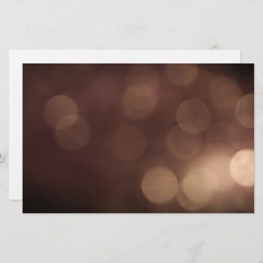 Bokeh Briefpapier (Vorne/Hinten)