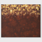 "BOKEH CHRISTMAS LIGHTS" GESCHENKPAPIER (Flach)