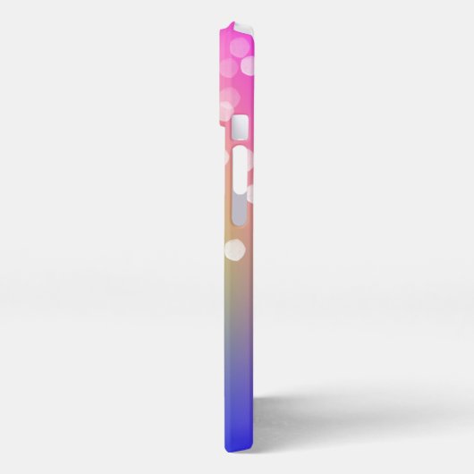 Bokeh Colorful Gradient iPhone Hülle (Linke Seite)