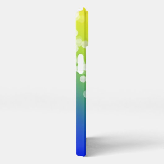 Bokeh Colorful Gradient iPhone Hülle (Rechte Seite)