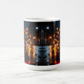Bokeh der Mitternachtsstadt Kaffeetasse (Mittel)