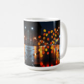 Bokeh der Mitternachtsstadt Kaffeetasse (VorderseiteRechts)