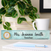 Bokeh Desk Name Plate Namensplakette