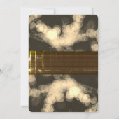 Bokeh Doctor Stethoscope Surprise Retirement Party Einladung (Rückseite)