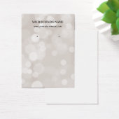 Bokeh Earring Display Card (Schreibtisch)