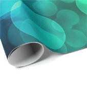 Bokeh farbiger Regenbogen-Hintergrund Geschenkpapier (Rolleneckpunkt)