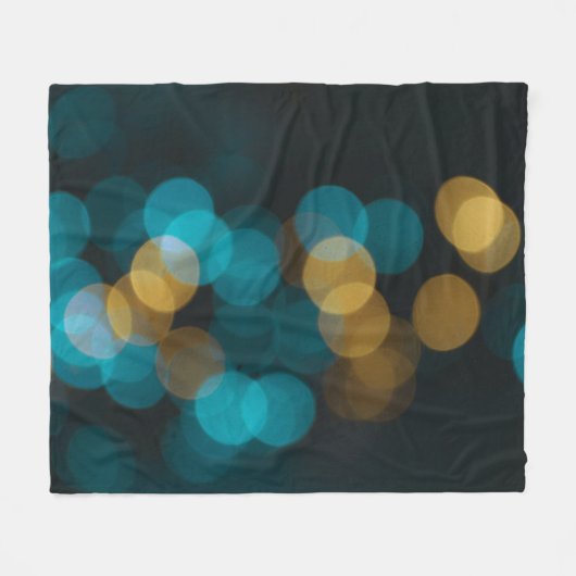 Bokeh Fleecedecke (Vorderseite (Horizontal))