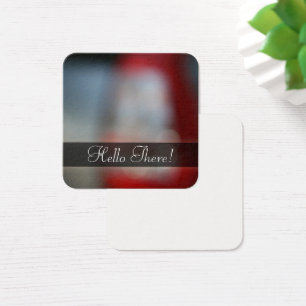 Bokeh Foto Abstrakte Kunst mit Red Message Cards