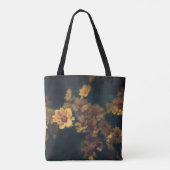 BOKEH FOTOGRAFIE DER GELBEN BLUMEN TASCHE (Rückseite)