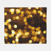 Bokeh-Fotografie Fleecedecke (Vorderseite (Horizontal))