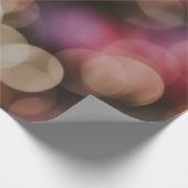 Bokeh-Fotografie Geschenkpapier (Ecke)