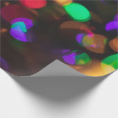Bokeh-Fotografie Geschenkpapier (Ecke)