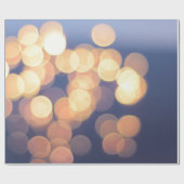 Bokeh-Fotografie Geschenkpapier (Flach)
