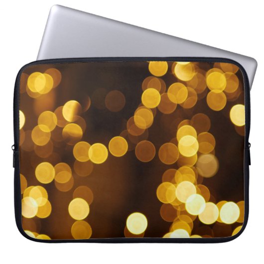 Bokeh-Fotografie Laptopschutzhülle (Vorderseite)