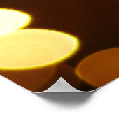Bokeh-Fotografie Poster (Ecke)