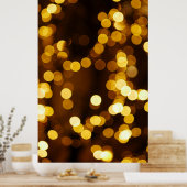 Bokeh-Fotografie Poster (Küche)