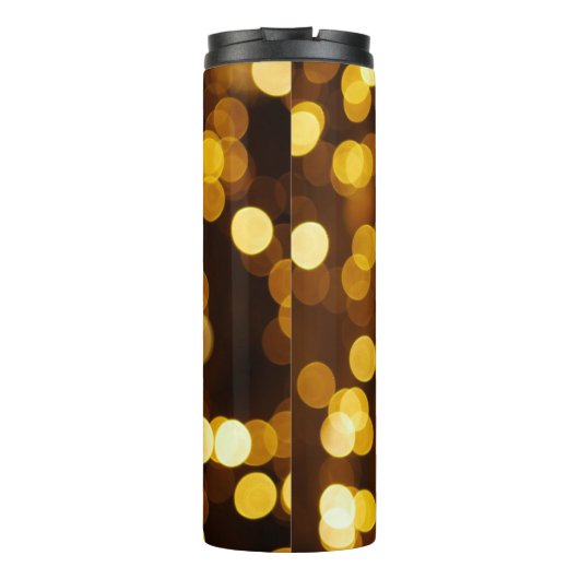 Bokeh-Fotografie Thermosbecher (Rückseite)