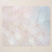 Bokeh funkeln weiße Textur Sherpadecke (Vorderseite (Horizontal))
