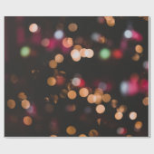 Bokeh Geschenkpapier (Flach)