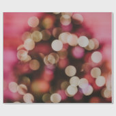 Bokeh Geschenkpapier (Flach)