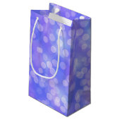 Bokeh Gift Bag Kleine Geschenktüte (Rückseite Schrägansicht)
