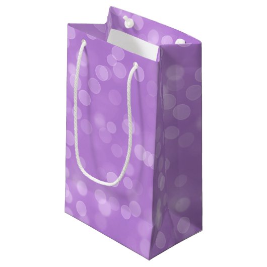 Bokeh Gift Bag Kleine Geschenktüte (Vorderseite Schrägansicht)