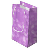Bokeh Gift Bag Kleine Geschenktüte (Rückseite Schrägansicht)