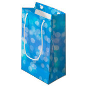 Bokeh Gift Bag Kleine Geschenktüte (Vorderseite Schrägansicht)