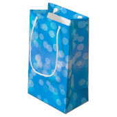 Bokeh Gift Bag Kleine Geschenktüte (Rückseite Schrägansicht)