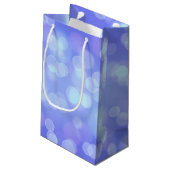 Bokeh Gift Bag Kleine Geschenktüte (Rückseite Schrägansicht)