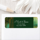 Bokeh Glam Greem Beige & Gold Modern Trendy (Insitu)