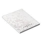 Bokeh-Glitzer Notizblock (angewinkelt)