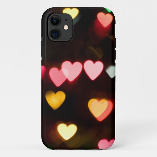 Bokeh Hearts Case-Mate iPhone Hülle (Rückseite)