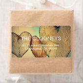 Bokeh Hearts Wedding Address Labels (Insitu)
