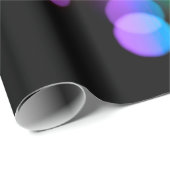 Bokeh Hintergrundlichtreflektionen Geschenkpapier (Rolleneckpunkt)