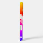Bokeh hört auf Neon Gradient Rainbow Case-Mate iPhone Hülle (Rückseite / Rechts)