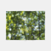 Bokeh im Frühjahr Fleecedecke (Vorderseite (Horizontal))