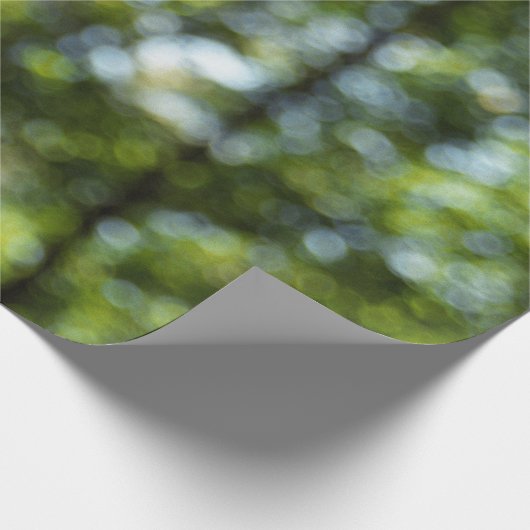Bokeh im Frühjahr Geschenkpapier (Ecke)