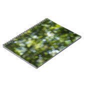 Bokeh im Frühjahr Notizblock (Linke Seite)